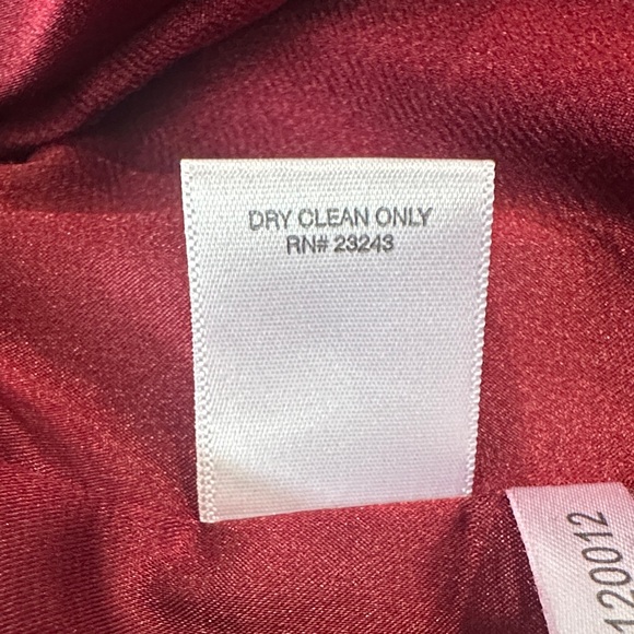 Elegant New York & Co. Burgundy Sleeveless Dress - Picture 6 of 6